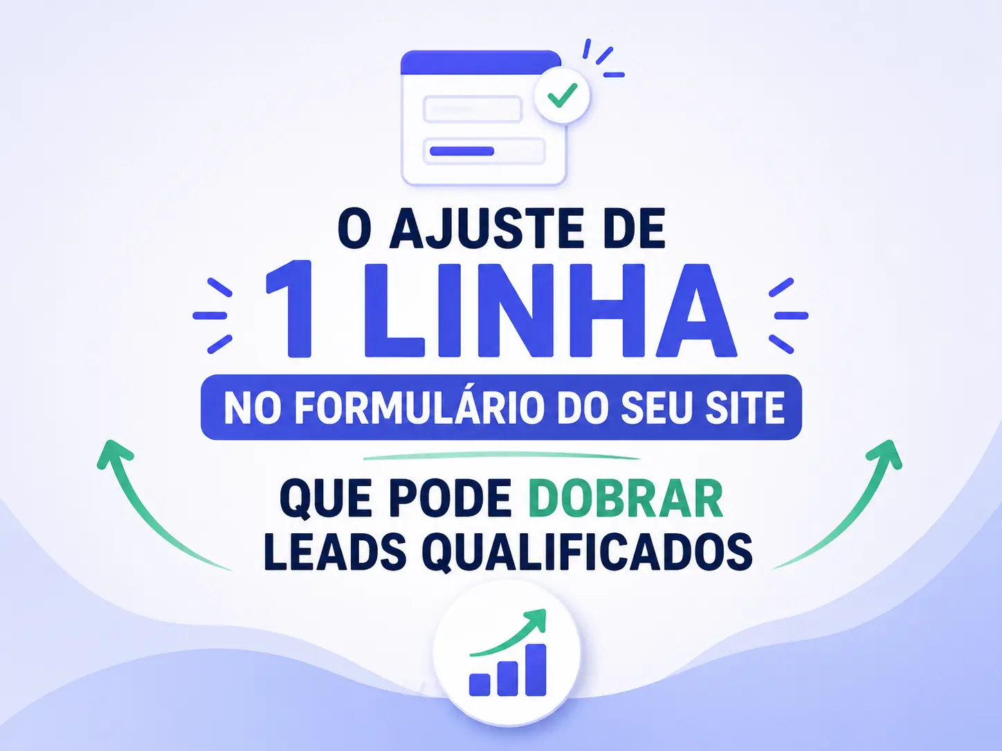 o ajuste de 1 linha que pode mudar MUITO sua convesão