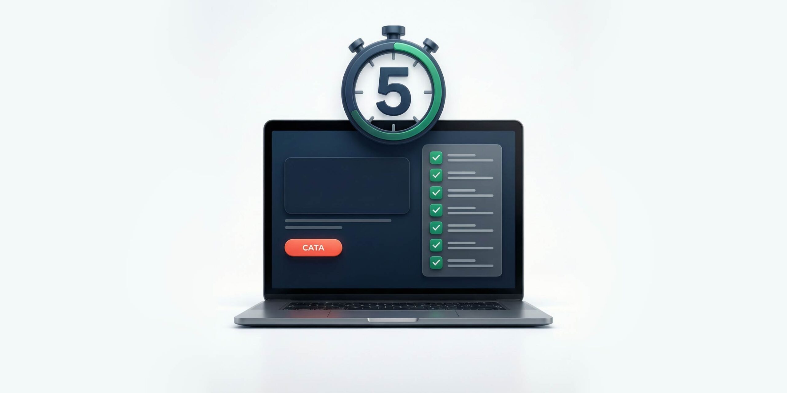 O teste do "5 segundos" para saber se sua landing page converte PÚBLICO